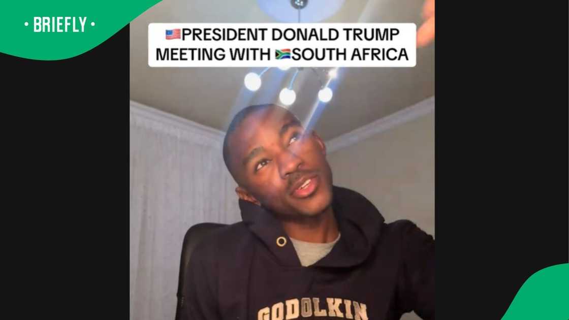 A video of Trump's impersonation went viral on TikTok.