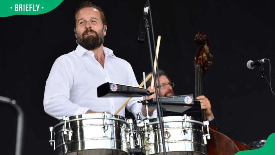 Alfie Boe during the 2019 Cornbury Festival Alfie Boe during the 2019 Cornbury Festival