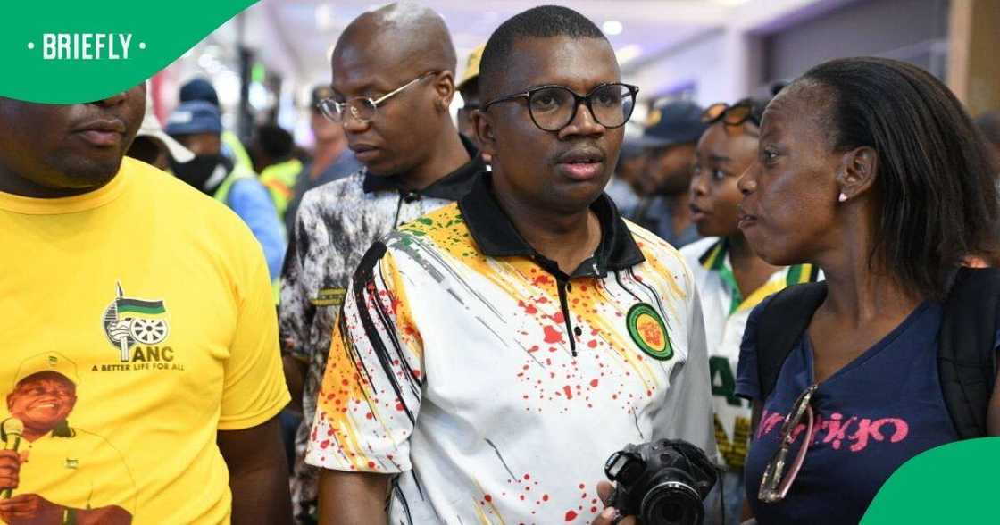 The ANCYL's president Collen Malatji called on more young people to be appointed in cabinet The ANCYL's president Collen Malatji called on more young people to be appointed in cabinet