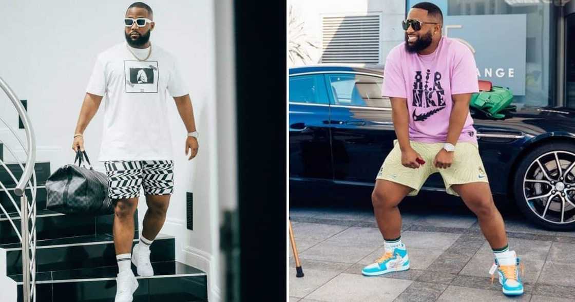 Cassper Nyovest showed off his soccer skills