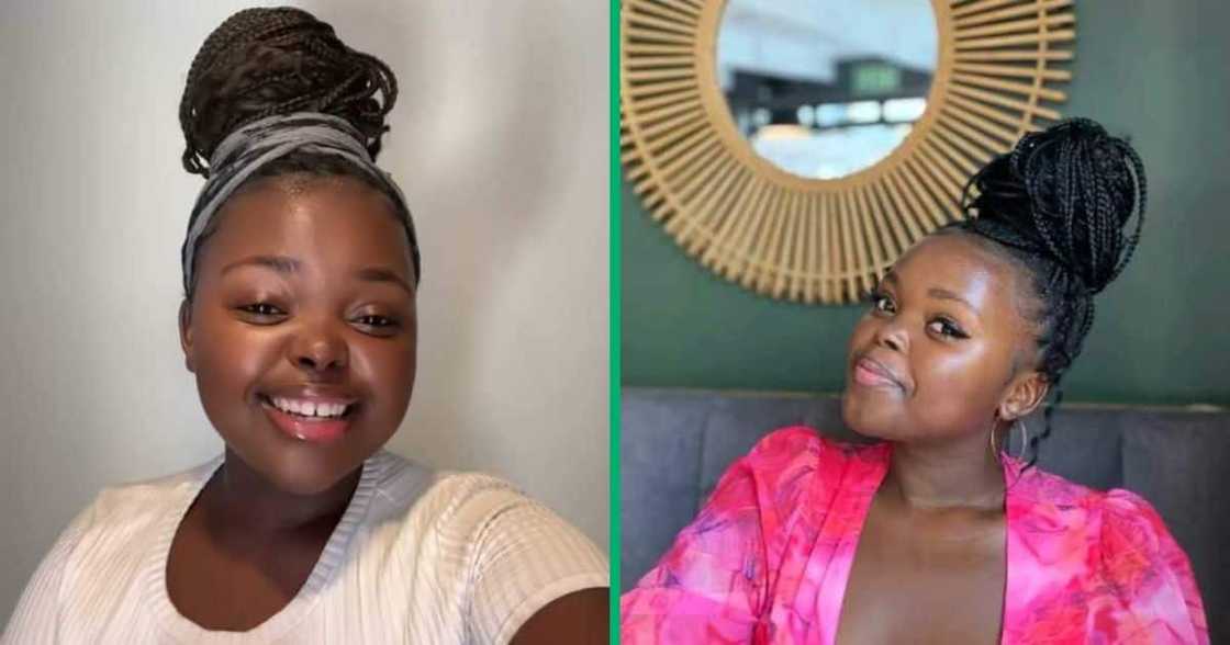 A TikTok video shows a woman adding extra layers of clothing during the Cape Town winter season. A TikTok video shows a woman adding extra layers of clothing during the Cape Town winter season.