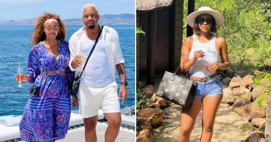 Itumeleng Khune's wife Sphelele shares shower photot Itumeleng Khune's wife Sphelele shares shower photot