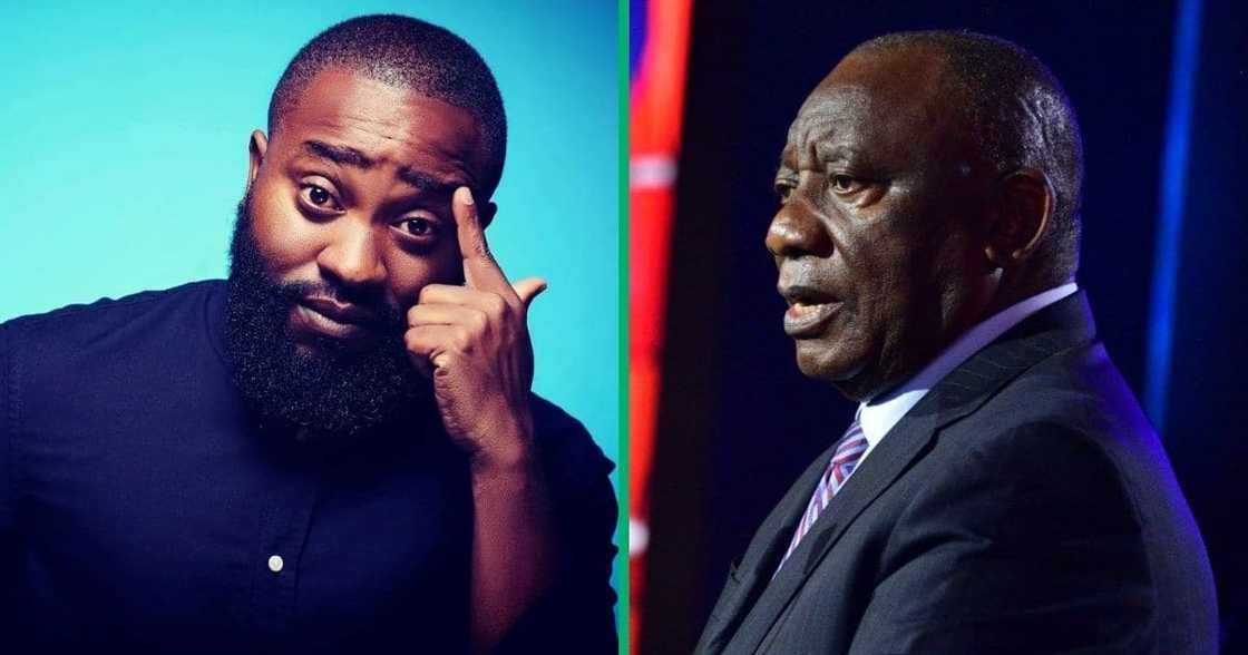 Eugene Khoza criticised Cyril Ramaphosa for launching a tap in KwaZulu-Natal Eugene Khoza criticised Cyril Ramaphosa for launching a tap in KwaZulu-Natal