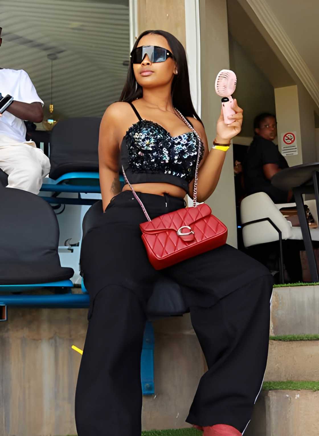 Netizens reacted to Cyan Boujee celebrating her birthday.