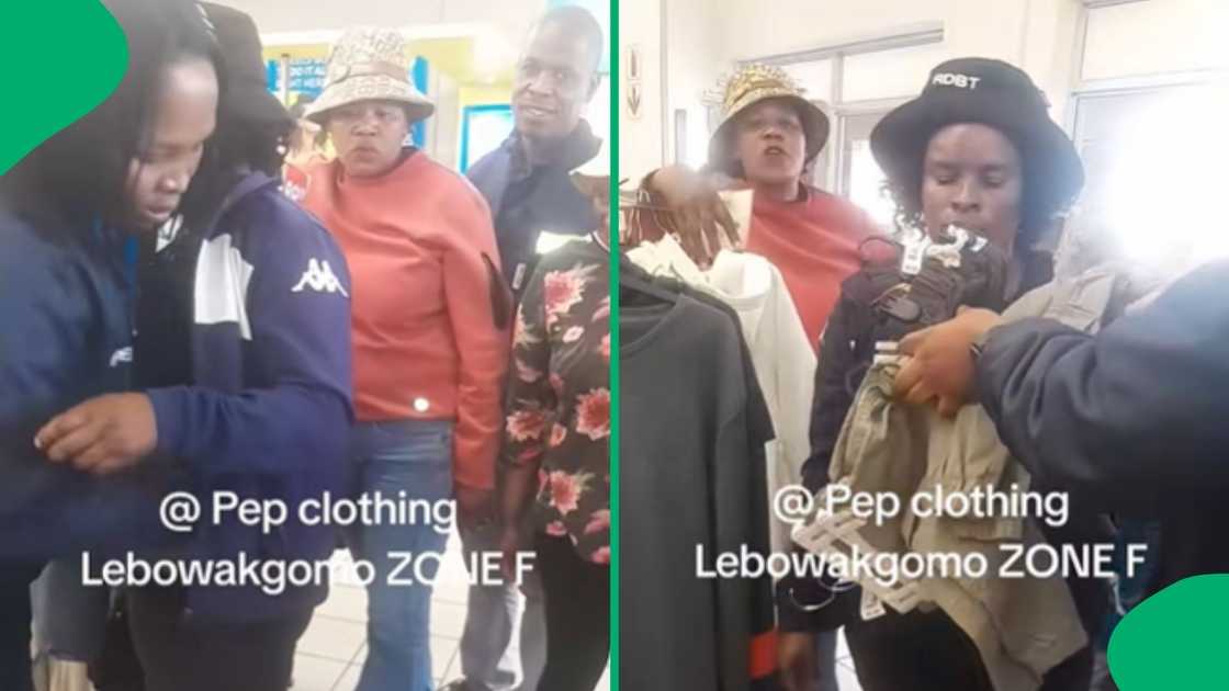 The sight of a woman caught shoplifting children's clothing from a Pep store in Lebowakgomo, prompted a national conversation