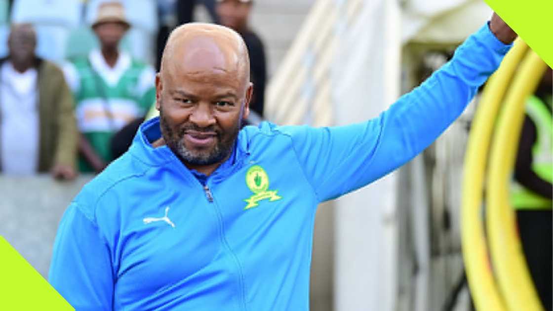 Fans call out Manqoba Mngqithi due to his comments before Mamelodi Sundowns defeat to Magesi in the Carling Knockout Cup final. Fans call out Manqoba Mngqithi due to his comments before Mamelodi Sundowns defeat to Magesi in the Carling Knockout Cup final.