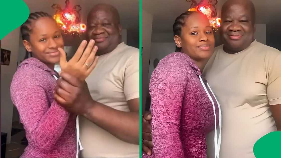 Post of couple with over 30 years age difference went viral on Tiktok.