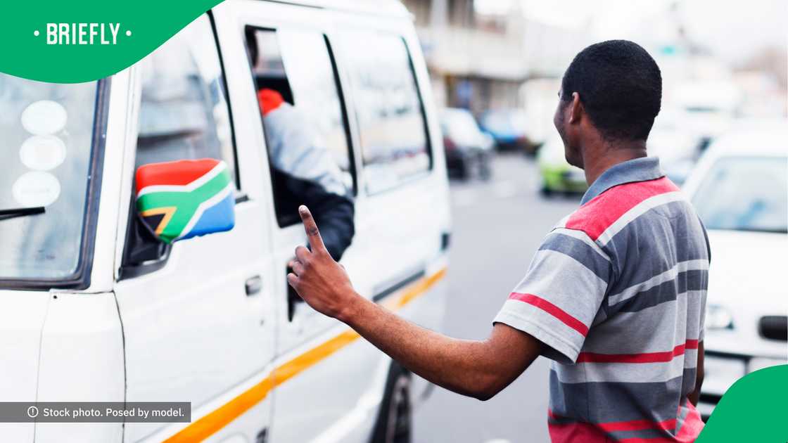 South Africans use Taxis the most if they don't have private vehicles.