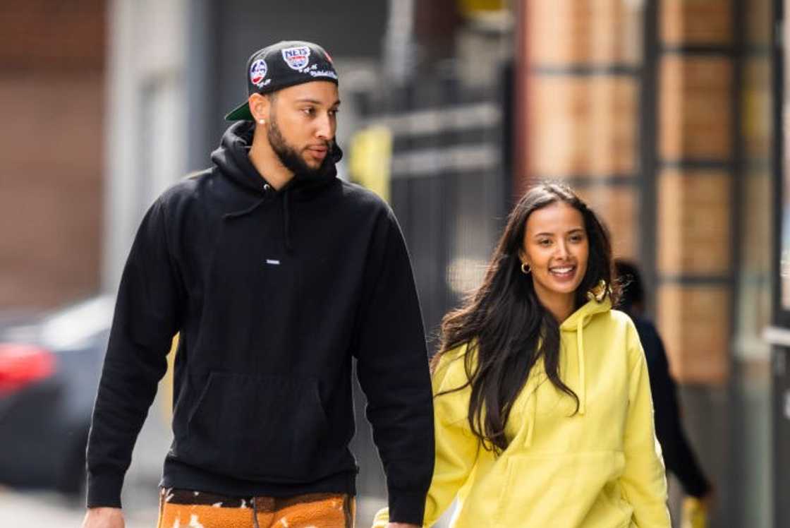 Ben Simmons and Maya Jama Ben Simmons and Maya Jama
