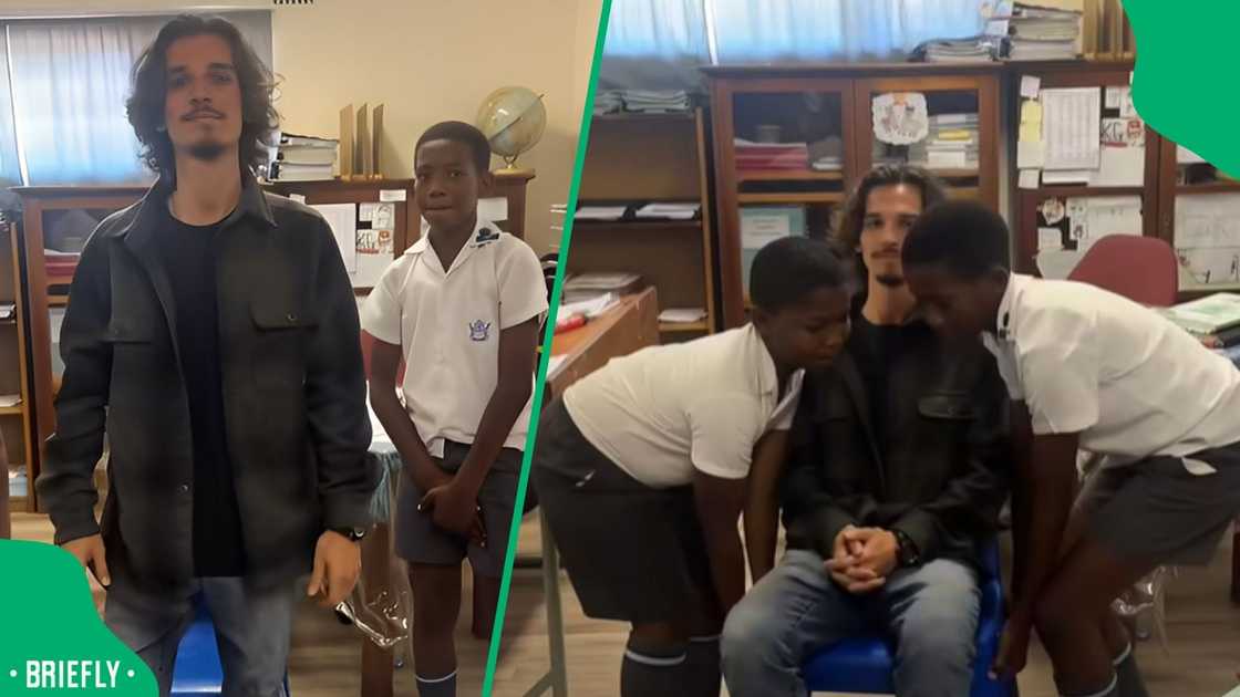 A fun teacher went viral.