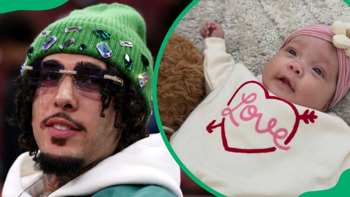 LiAngelo Ball at a 2025 match between the Chicago Bulls and the Charlotte Hornets (L). Lilo Legacy Ball (R) LiAngelo Ball at a 2025 match between the Chicago Bulls and the Charlotte Hornets (L). Lilo Legacy Ball (R)