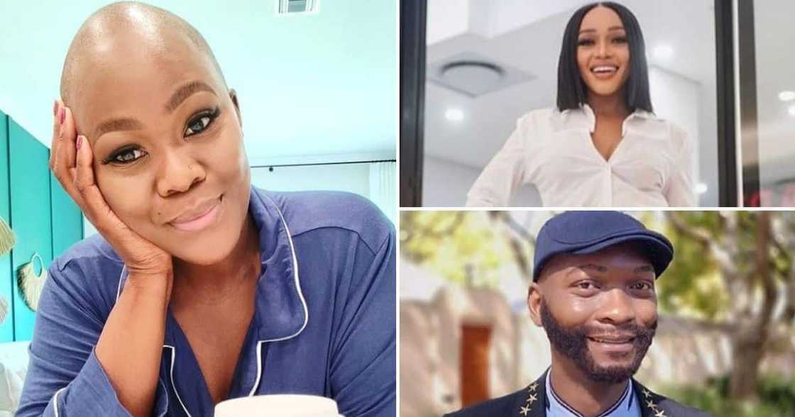 Zikhona Sodlaka, Thando Thabethema and Warren Masemola Zikhona Sodlaka, Thando Thabethema and Warren Masemola