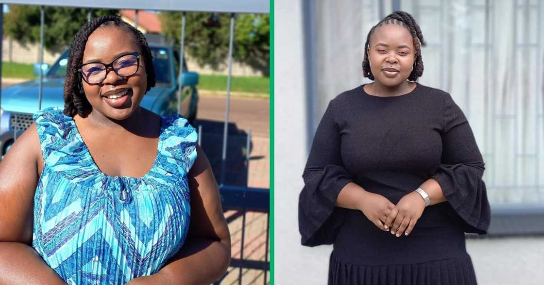 A lady in Mpumalanga who will take part in a plus-sized beauty pageant A lady in Mpumalanga who will take part in a plus-sized beauty pageant
