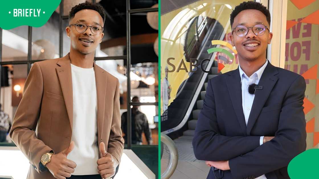 A voice-over artist met the voice behind Mzansi Magic's adverts.