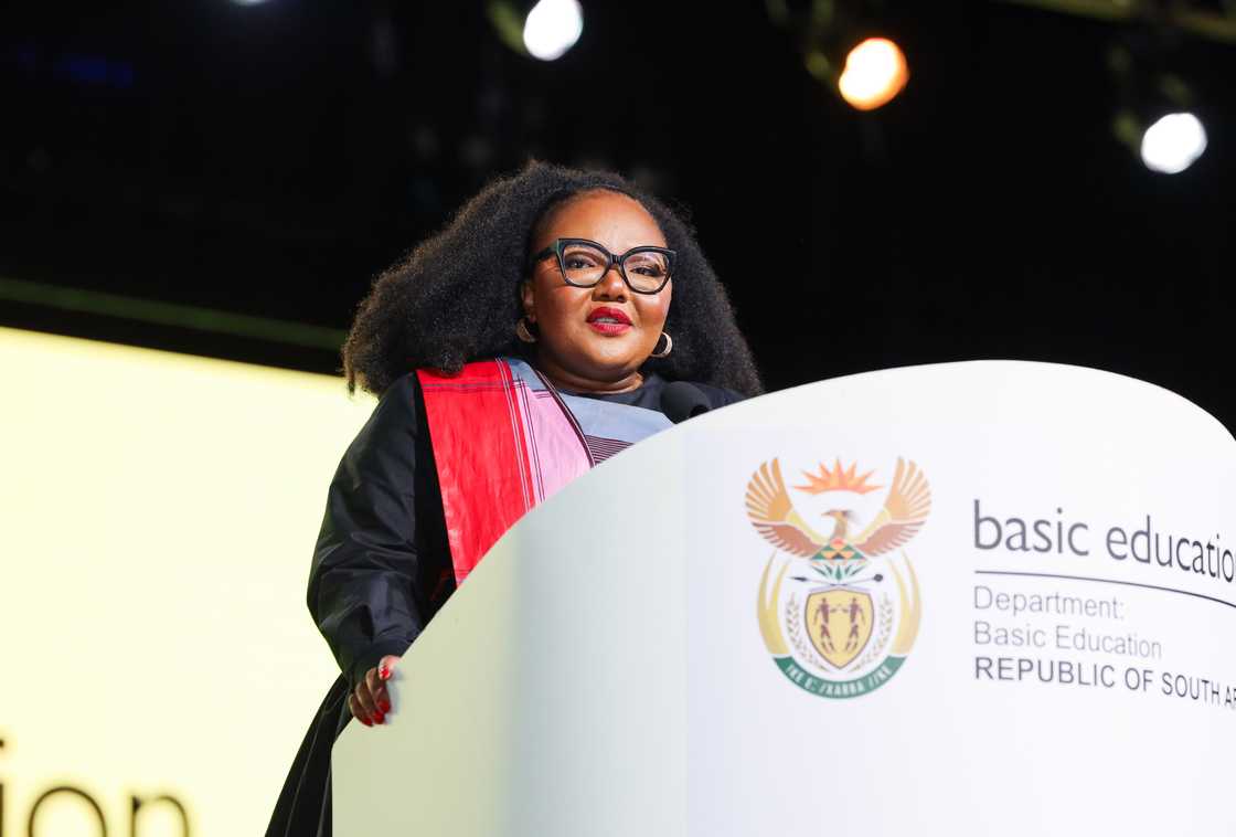 Minister of Basic Education Siviwe Gwarube Minister of Basic Education Siviwe Gwarube