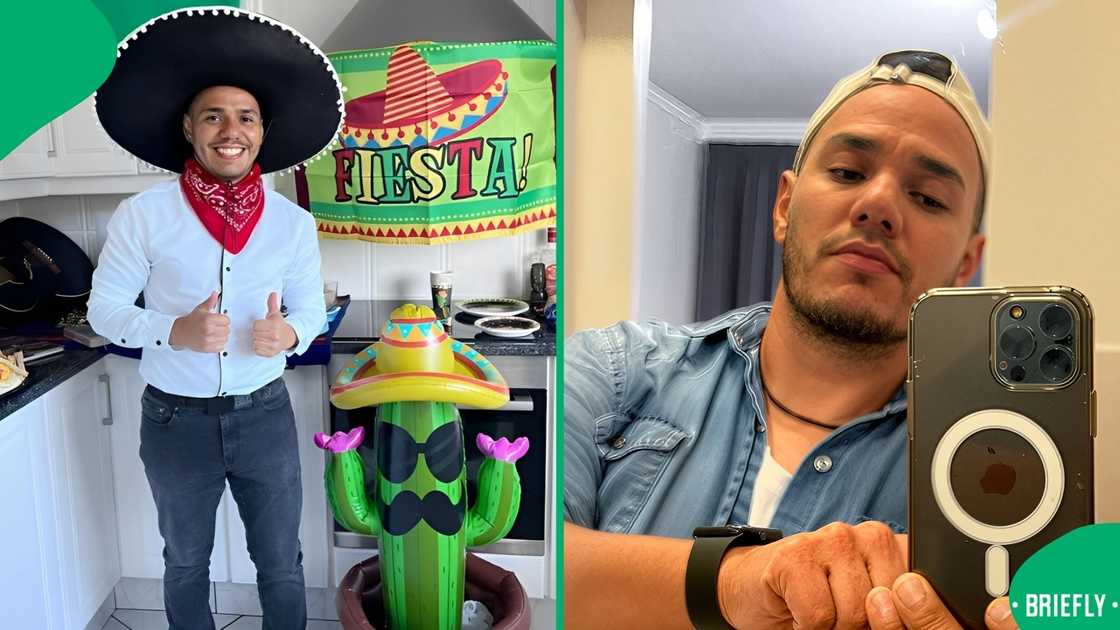 A Mexican man moved to Cape Town for work.