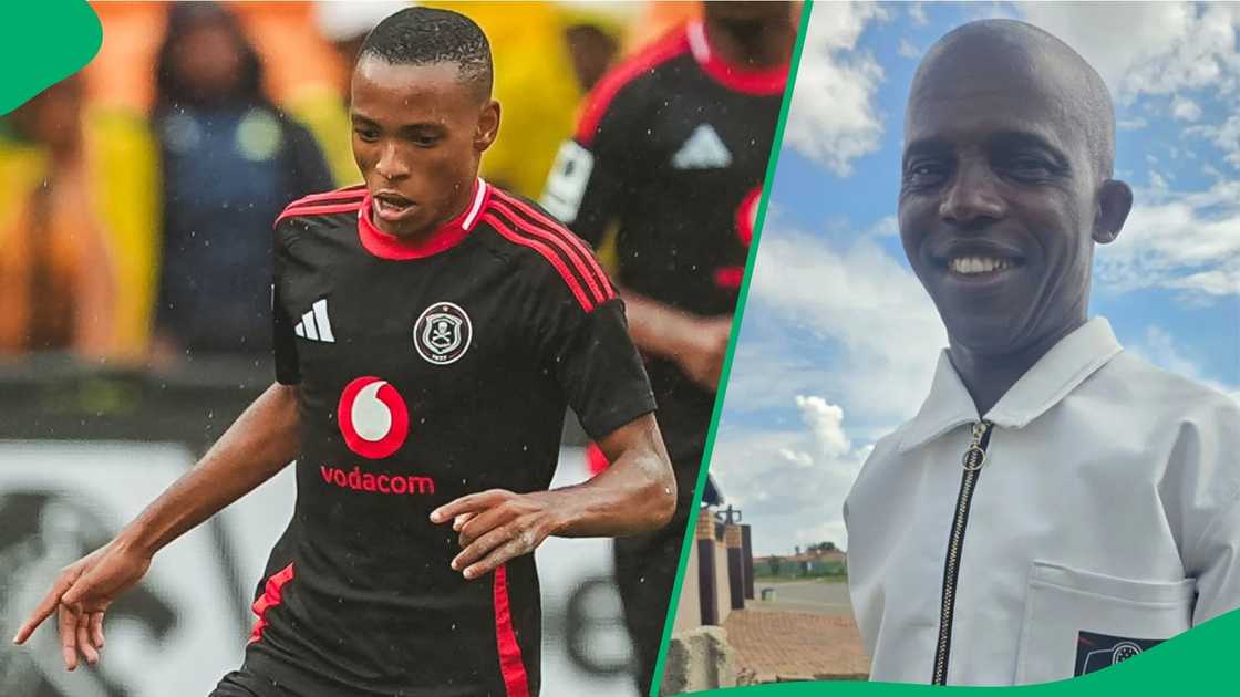 Relebohile Mofokeng impressed former PSL star Junior Khanye. Relebohile Mofokeng impressed former PSL star Junior Khanye.