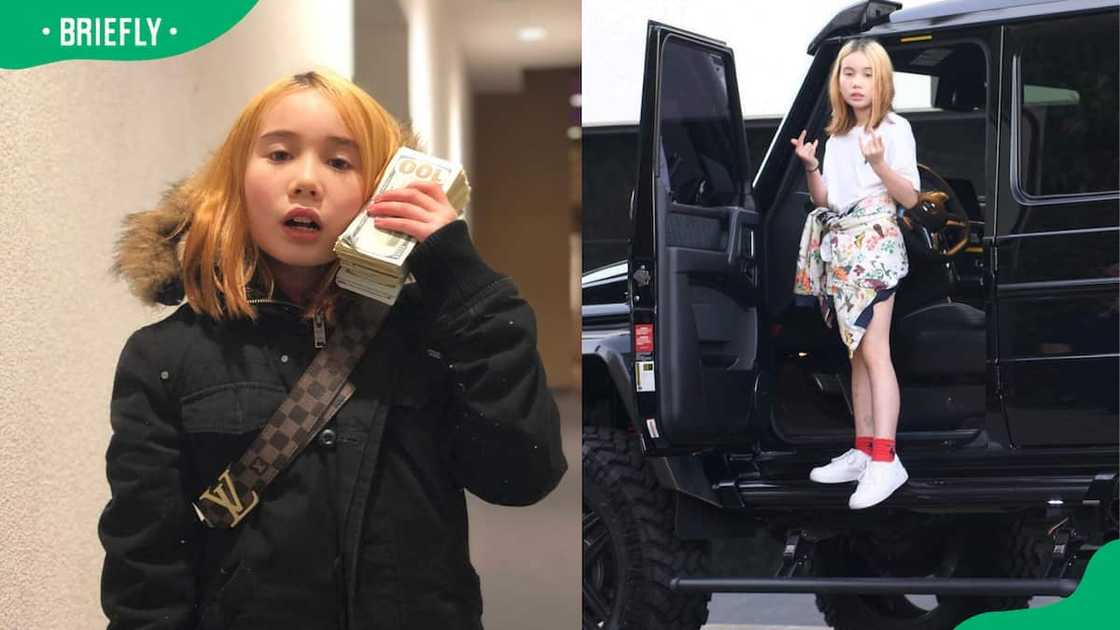 Lil Tay's car Lil Tay's car
