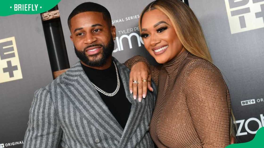 Devale Ellis (L) and Crystal Hayslett (R) during the launch of Tyler Perry's Zatima Devale Ellis (L) and Crystal Hayslett (R) during the launch of Tyler Perry's Zatima