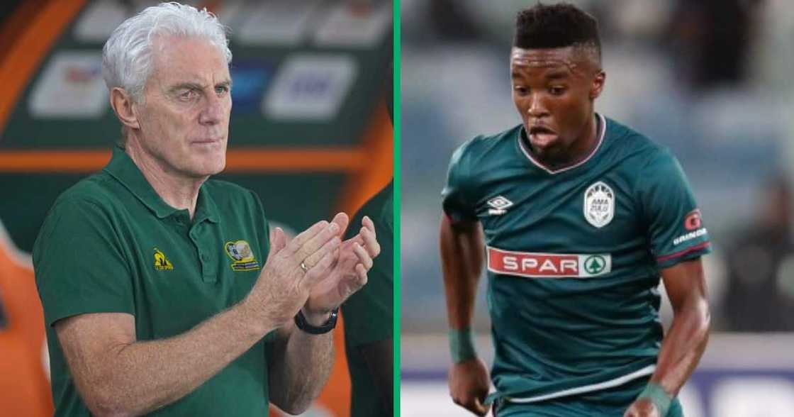 Bafana Bafana coach Hugo Bross has included Amazulu midfielder Mlondi Mbanjwa in his final Fifa Series squad