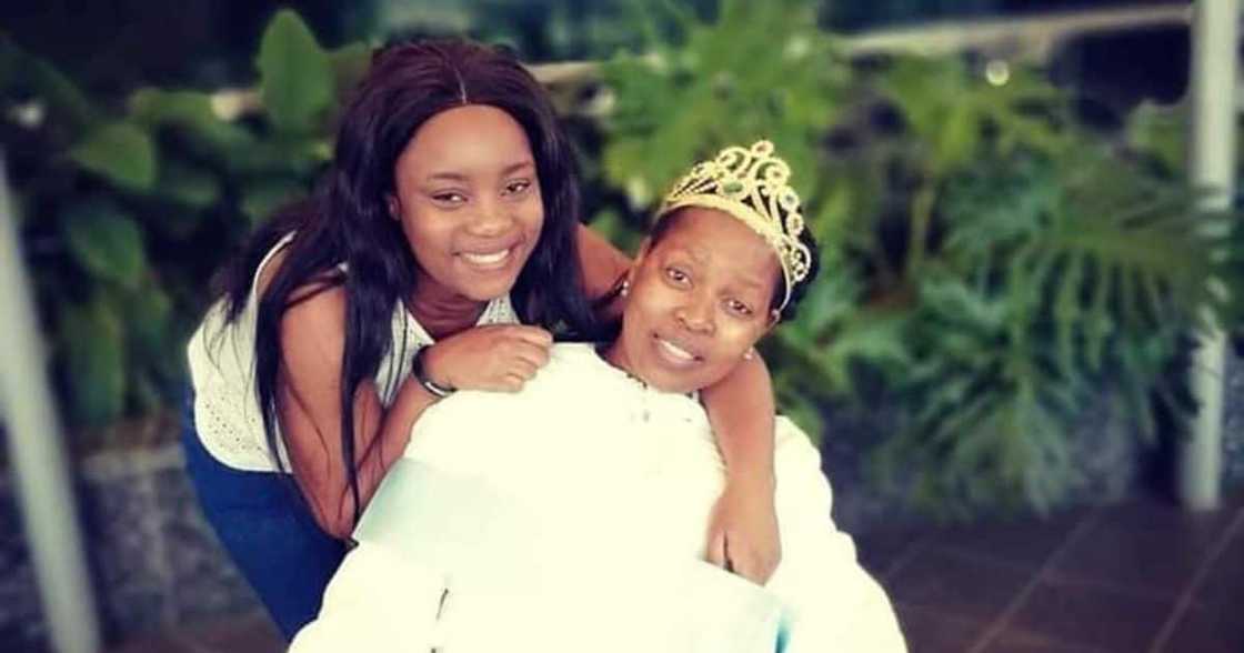 Sindi KaZanele Ngobese and her aunt Sindi KaZanele Ngobese and her aunt