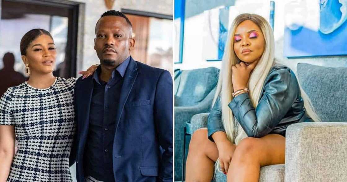 Sane Bhengu deny being involved in leaking scandalous photos of Kgolo Mthembu who is married to Annie from RHOD. Sane Bhengu deny being involved in leaking scandalous photos of Kgolo Mthembu who is married to Annie from RHOD.