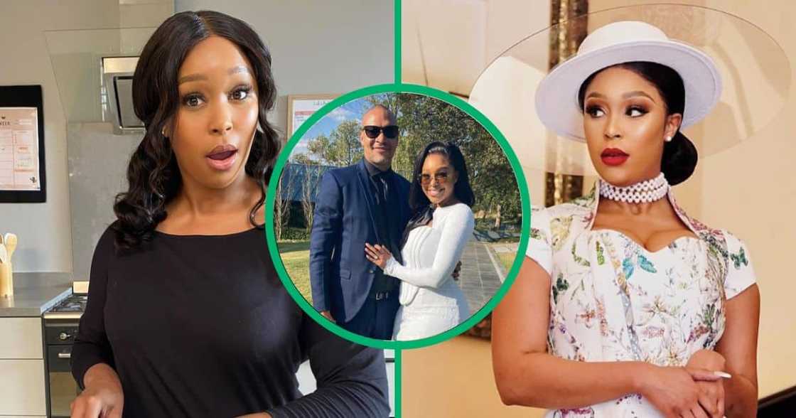 Minnie Dlamini throws shade at her ex-husband