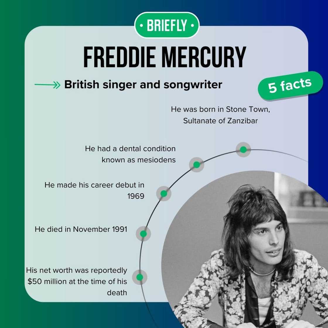 Freddie Mercury's facts Freddie Mercury's facts