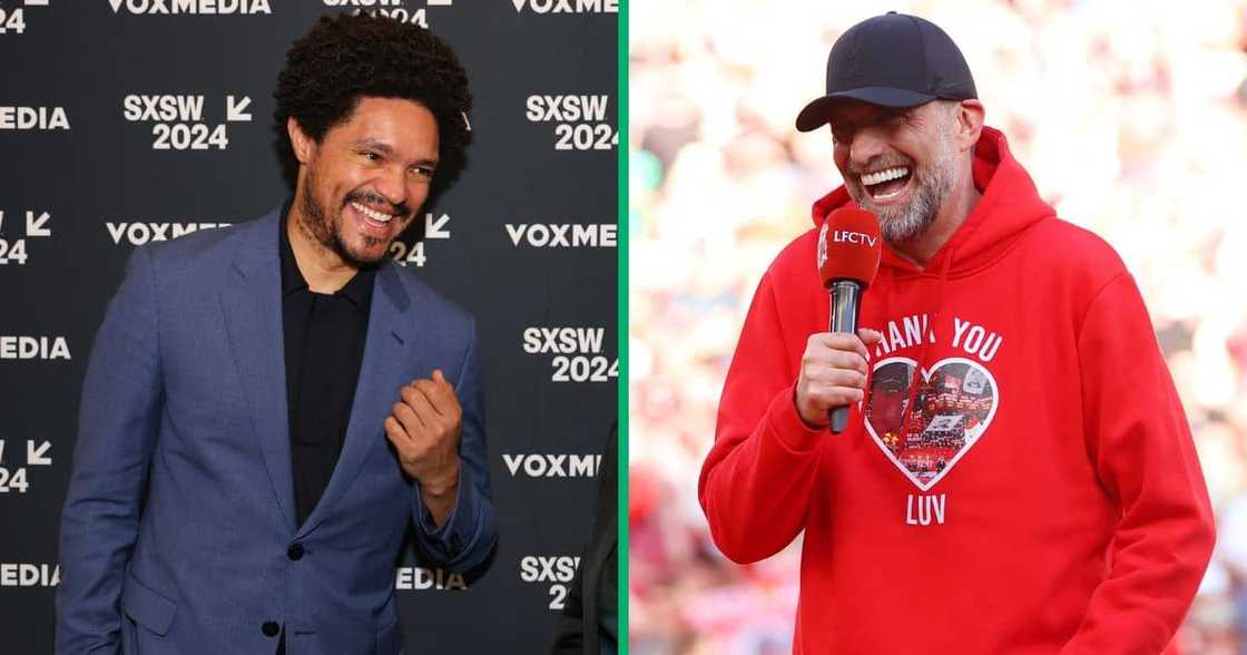 Trevor Noah met Jurgen Klopp