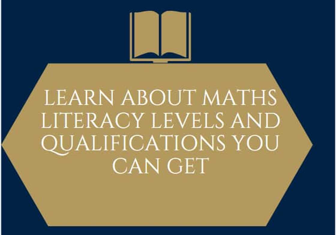 Maths Literacy levels and qualifications you can get Maths Literacy levels and qualifications you can get