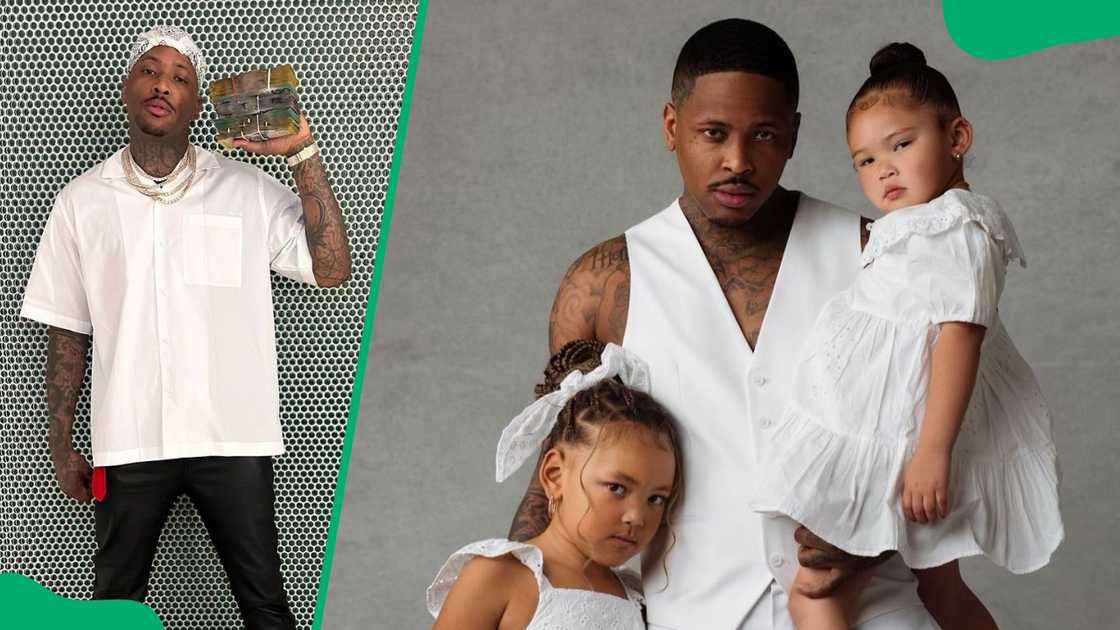 YG and his children