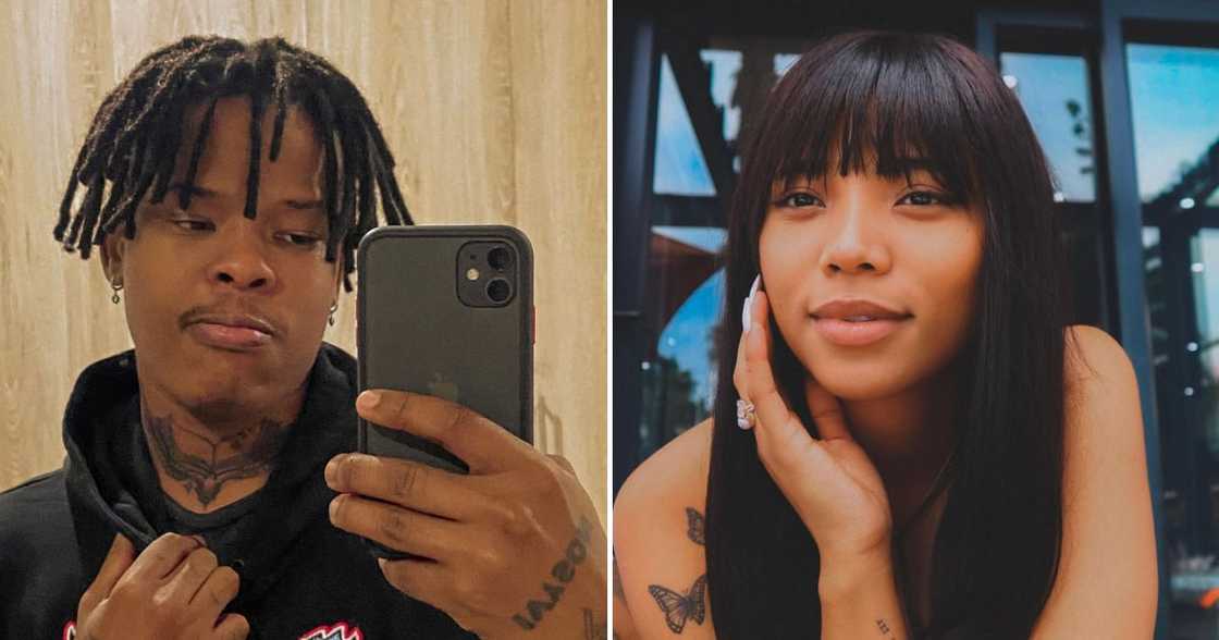 Nasty C and Sammie Heavens are relationship goals. Nasty C and Sammie Heavens are relationship goals.