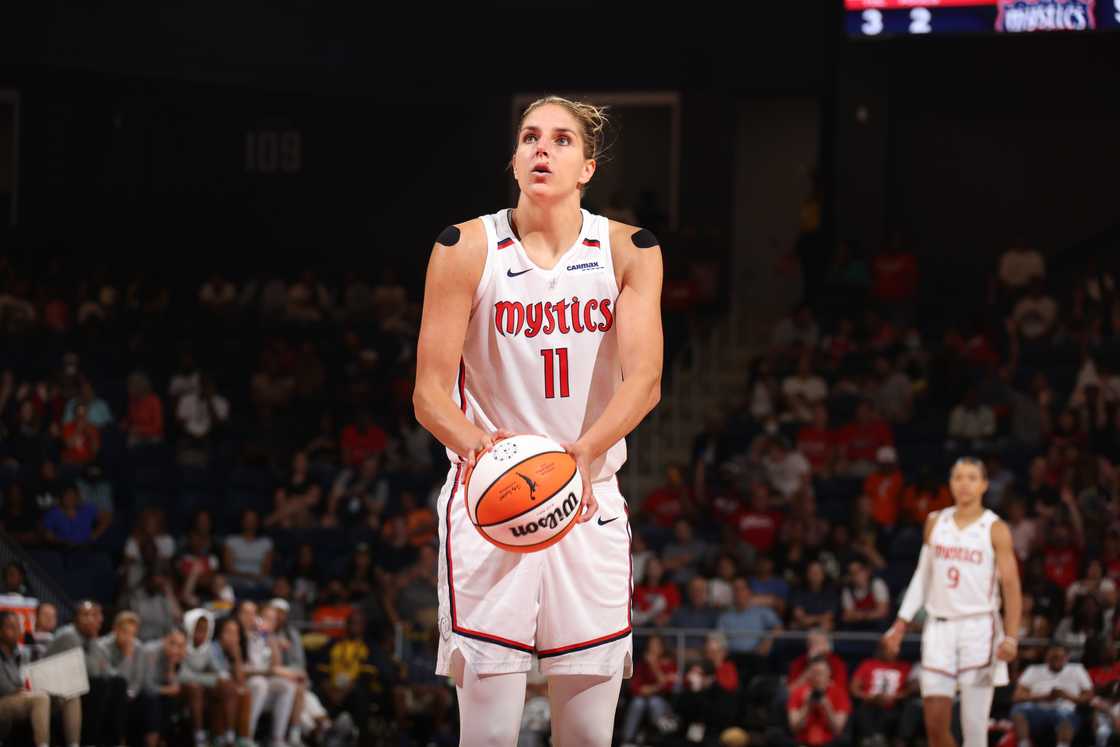 Elena Delle Donne at Entertainment and Sports Arena in Washington, D.C.