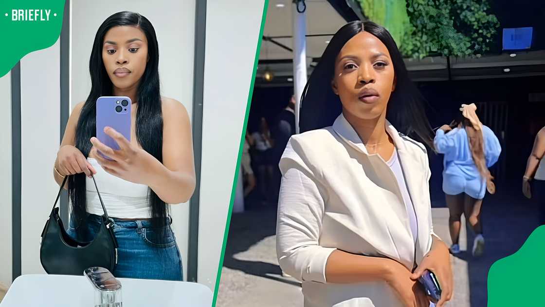 A South African woman flexed her shack makeover in a TikTok video. A South African woman flexed her shack makeover in a TikTok video.