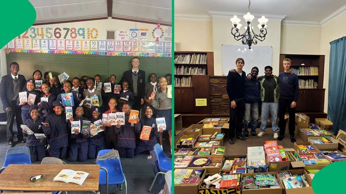 The youth-led team has already collected 2,500 books to empower inner-city learners