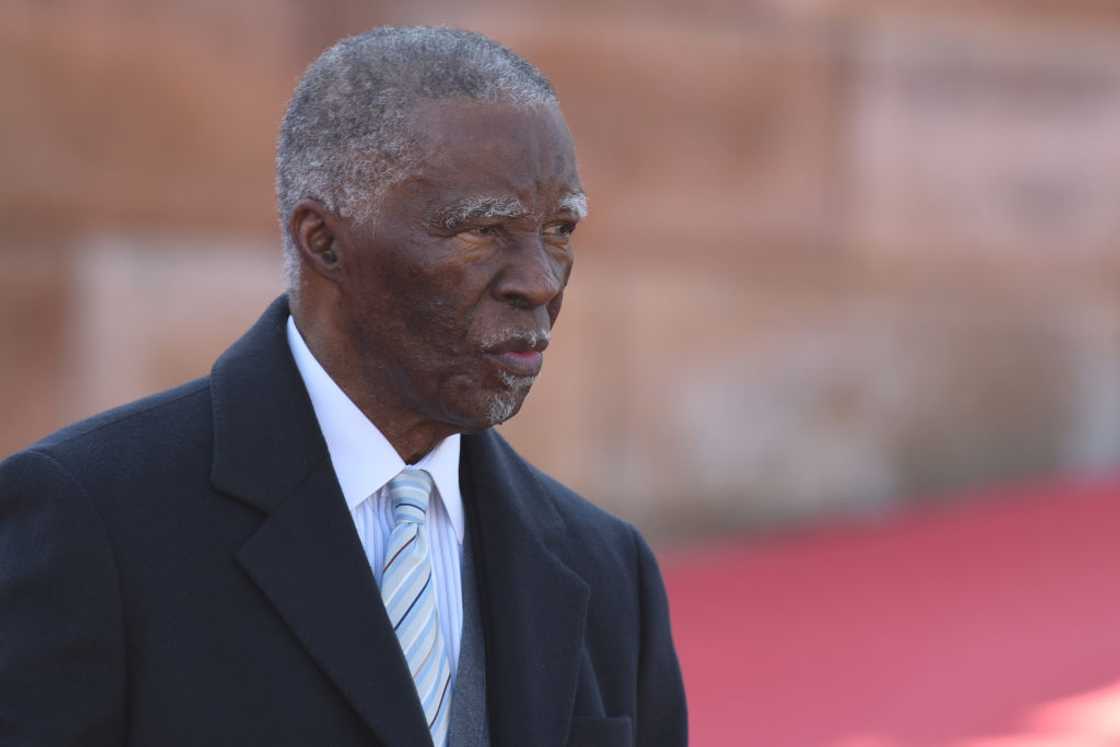 Former statesman Thabo Mbeki shared his concerns with the Iran-Israel conflict Former statesman Thabo Mbeki shared his concerns with the Iran-Israel conflict