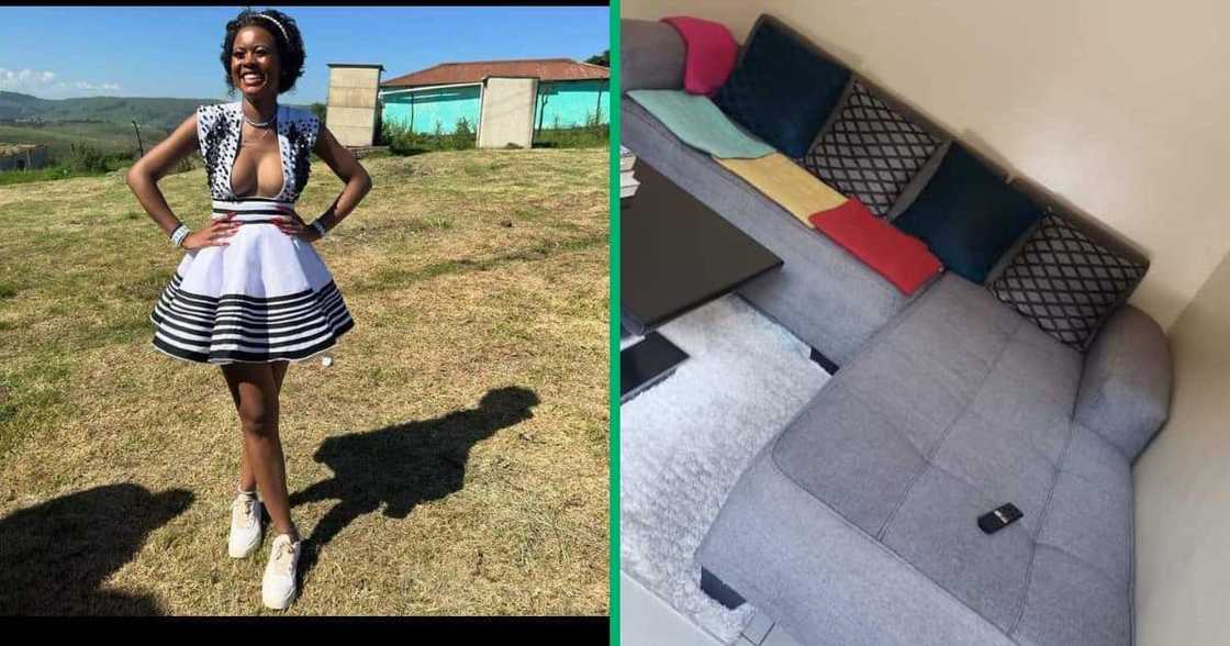 A woman showed off her home in a Facebook group chat, and people were impressed. A woman showed off her home in a Facebook group chat, and people were impressed.