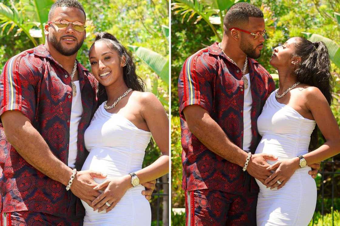 Aaron Donald's wife Aaron Donald's wife