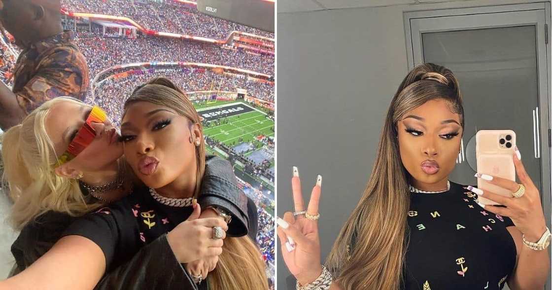 Meg Thee Stallion, Christina Aguilera, Super Bowl, halftime, commercial Meg Thee Stallion, Christina Aguilera, Super Bowl, halftime, commercial