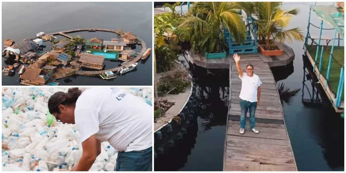 One lady built 4-bedroom house with 50k plastic bottles: 4 smart individuals who constructed houses with waste One lady built 4-bedroom house with 50k plastic bottles: 4 smart individuals who constructed houses with waste