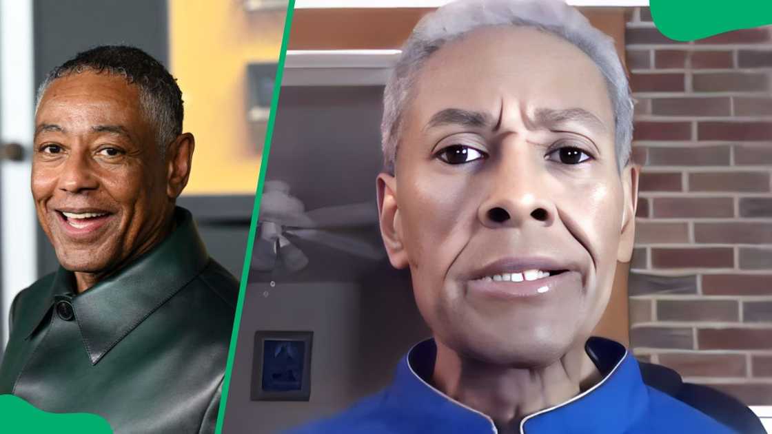 Giancarlo Esposito at The Egyptian Theatre in 2025 (L). The actor's brother, Vincent Esposito (R) Giancarlo Esposito at The Egyptian Theatre in 2025 (L). The actor's brother, Vincent Esposito (R)
