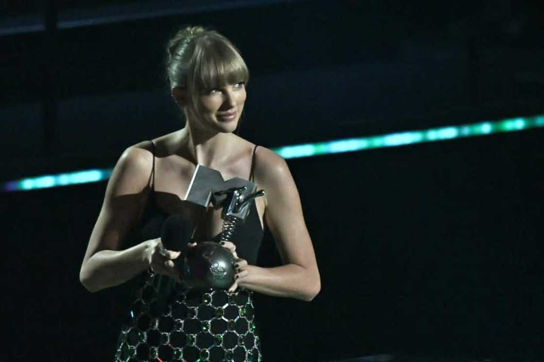 Taylor Swift, shown here at the 2022 MTV Europe Music Awards in Düsseldorf on November 13, 2022 Taylor Swift, shown here at the 2022 MTV Europe Music Awards in Düsseldorf on November 13, 2022