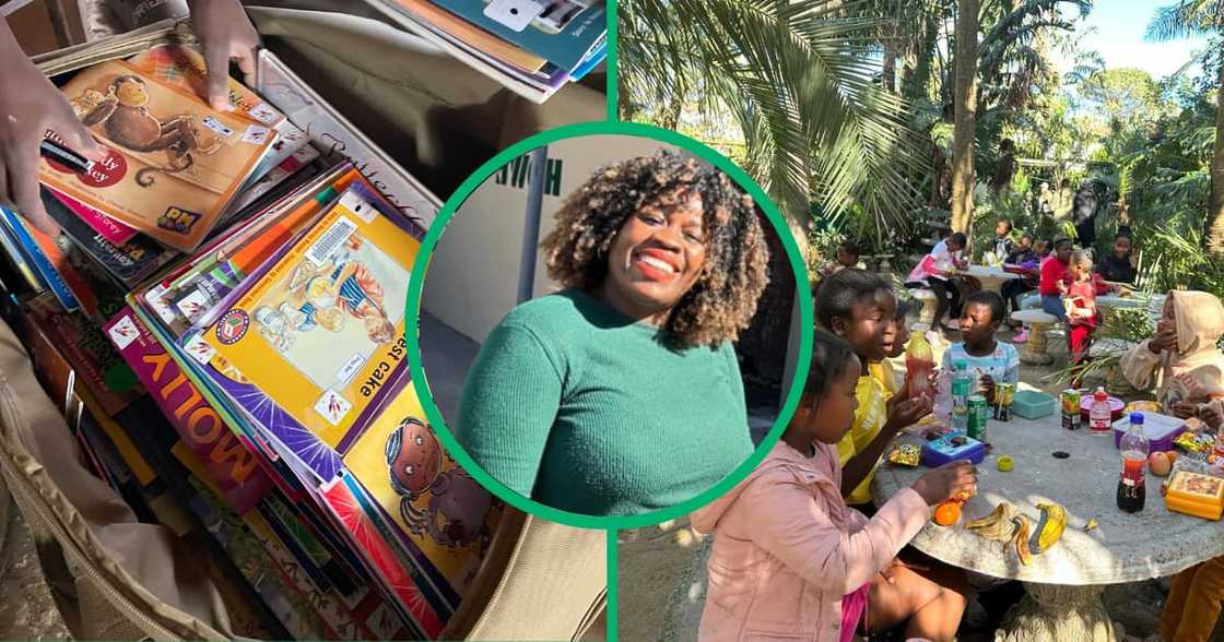 Kholosa Potwana is a mom in Cape Town who runs a reading club