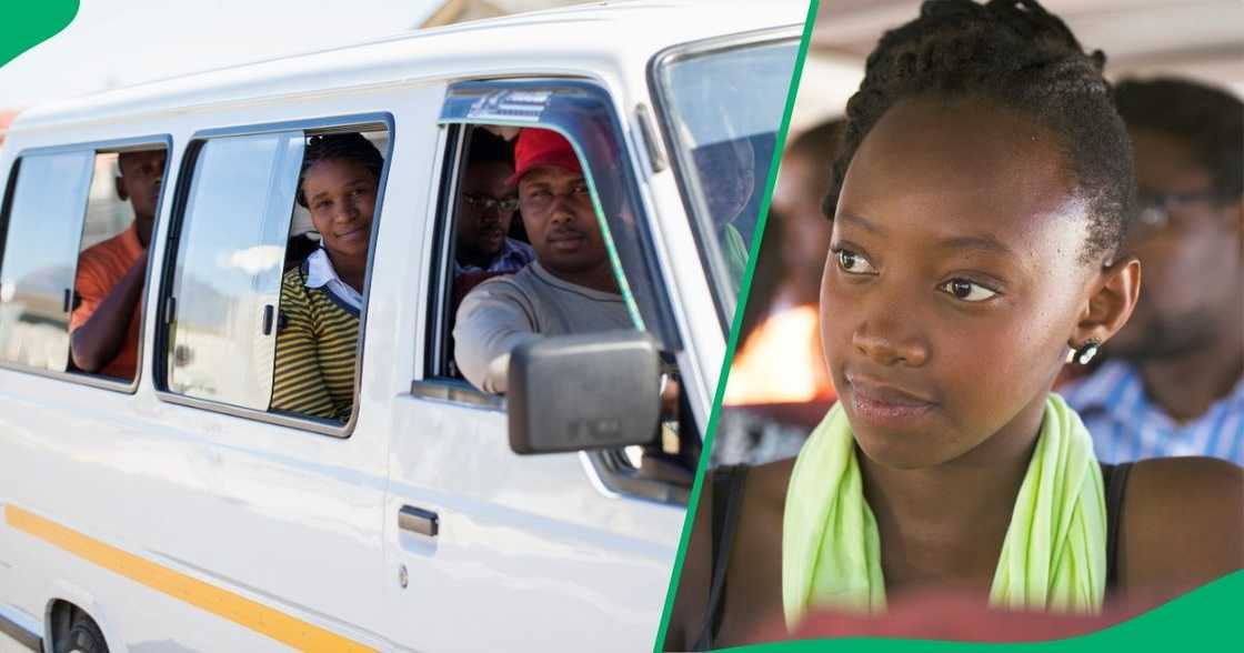 An unsafe taxi was captured in a video carrying passengers like it was roadworthy. An unsafe taxi was captured in a video carrying passengers like it was roadworthy.