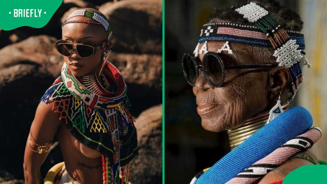 Moozlie's Durban July 2026 outfit was inspired by Esther Mahlangu.