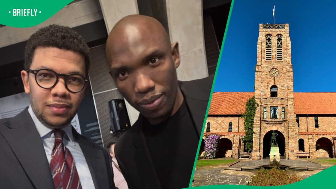 Sizwe Mpofu-Walsh, Sim Dope and friends celebrate their 20-year school reunion at St. John's College. Sizwe Mpofu-Walsh, Sim Dope and friends celebrate their 20-year school reunion at St. John's College.