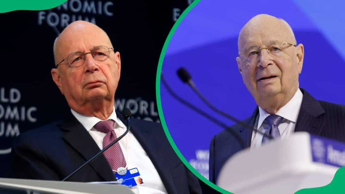 Klaus Schwab, the founder and executive of the World Economic Forum