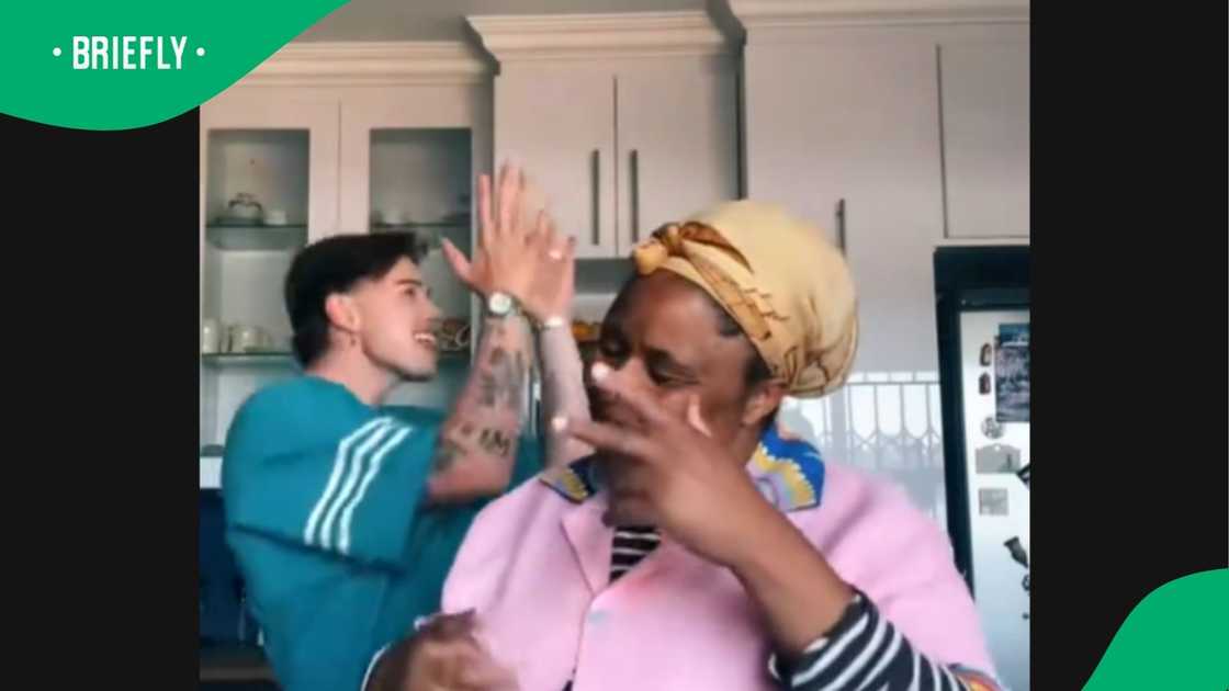 A video went viral.