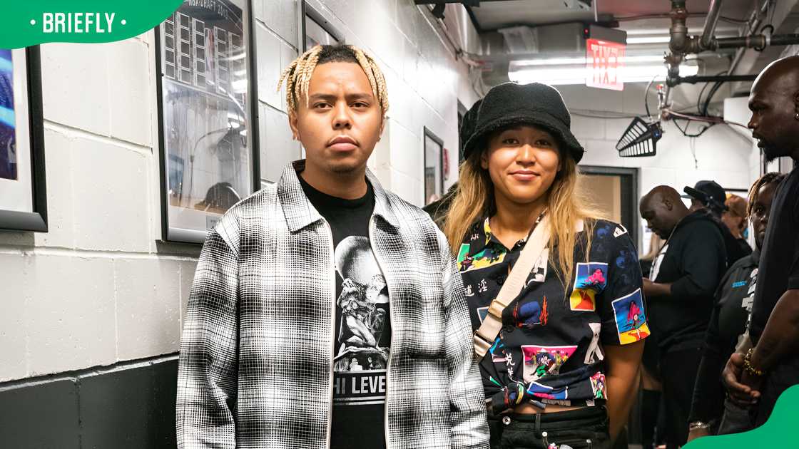 Naomi Osaka and Cordae in New York City