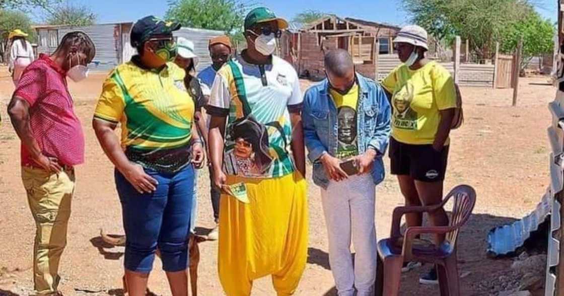 Mzansi Laughing, ANC, Comrade, MC Hammer, Pants